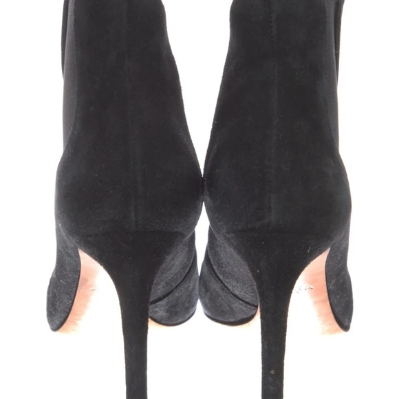 Alaïa Black Suede Womens Ankle Boots Size 38 / US 8 – High Heel Booties - Picture 4 of 5